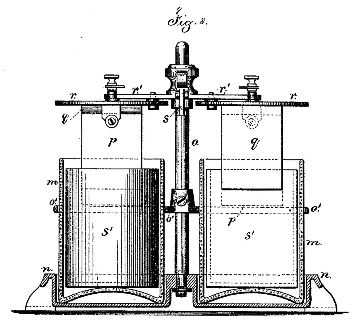 rare edison electric pen - pat. aug 8 1876